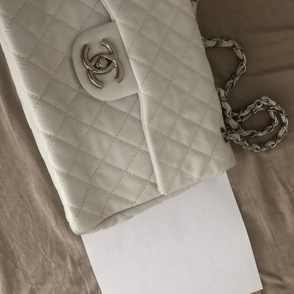 Chanel classic flap Jumbo - Picture 7 of 8